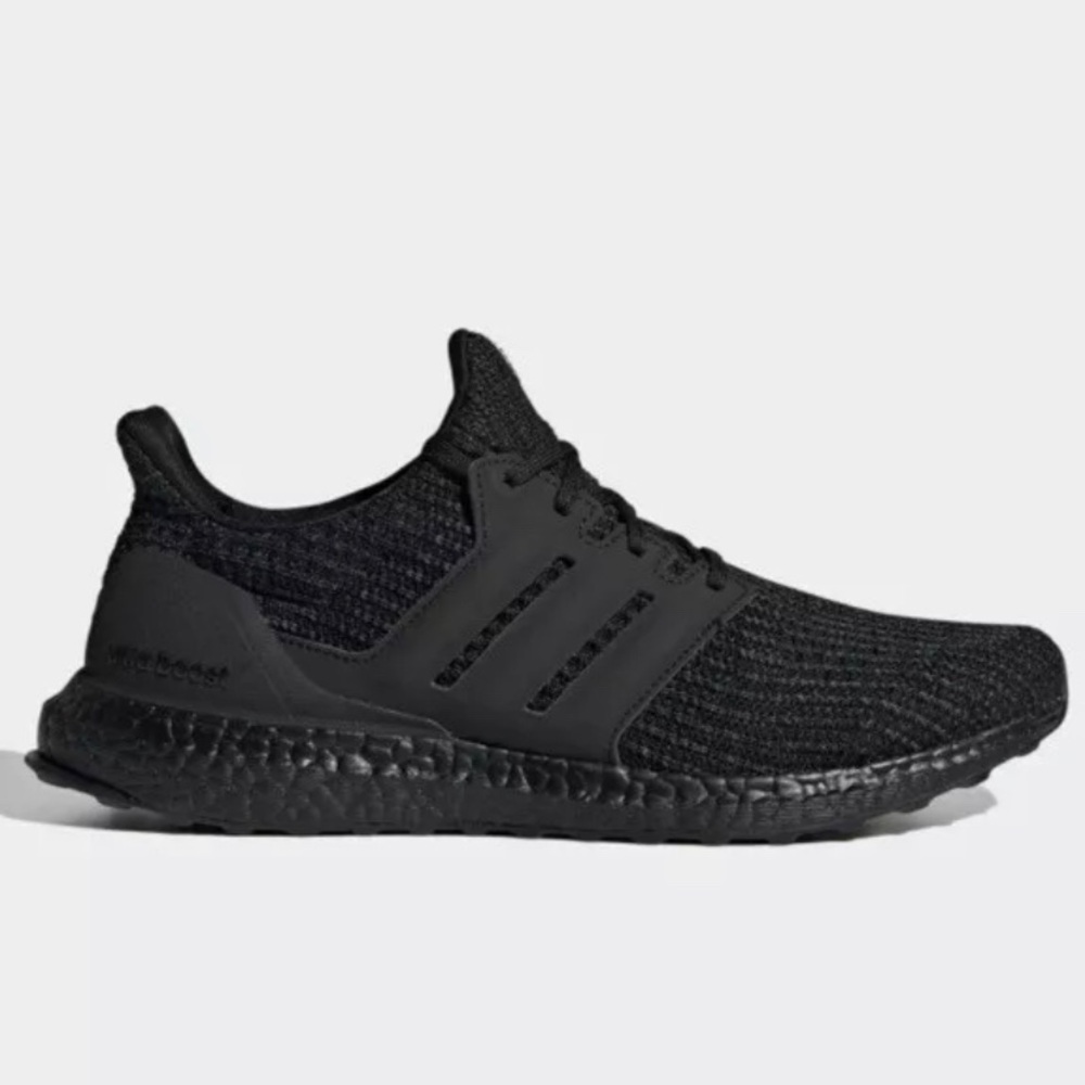 Adidas ~ Ultra Boost 4.0 DNA Triple Black Running Shoe FY9121 Sz 4.5  RARE